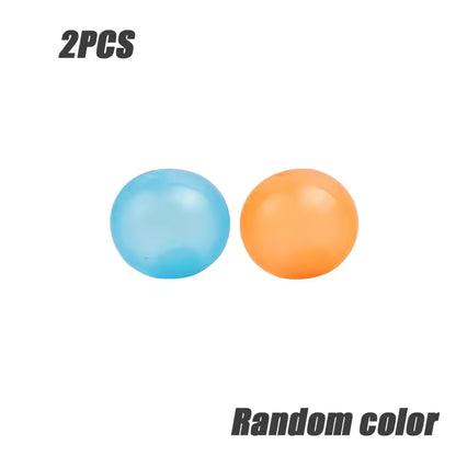 Luminous Sticky Target Ball – Glow Stress Relief Squeeze Toy
