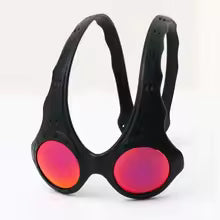 Futuristic Retro Alien Goggles Overhead Sunglasses