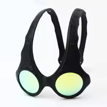 Futuristic Retro Alien Goggles Overhead Sunglasses