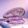 Steampunk Rhinestone Captain Hat (Multiple Styles)