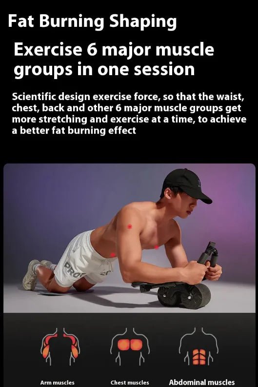 Automatic Rebound Abdominal Wheel - InstaWOW Shop