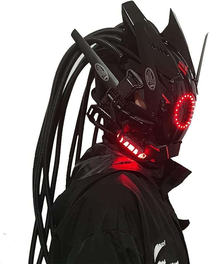 Cosplay Punk LED Mask - InstaWOW Shop