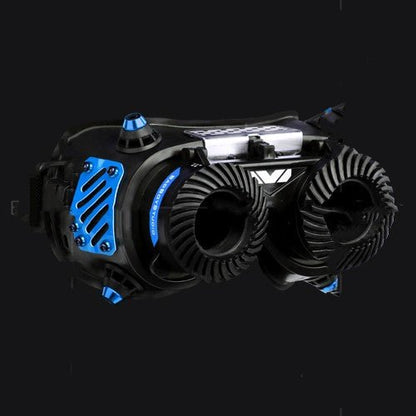 Face Mask Luminous Goggles Gas Mask Cos Sci - fi Mechanical - InstaWOW Shop