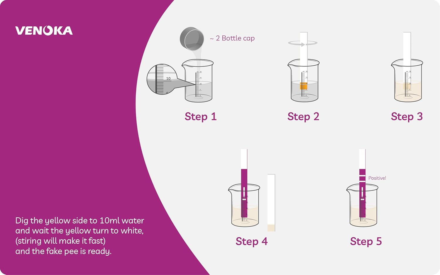 False Positive Pregnancy Test Solution Prank - InstaWOW Shop