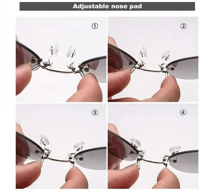 Frameless Mini Nose Matrix Sunglasses - InstaWOW Shop