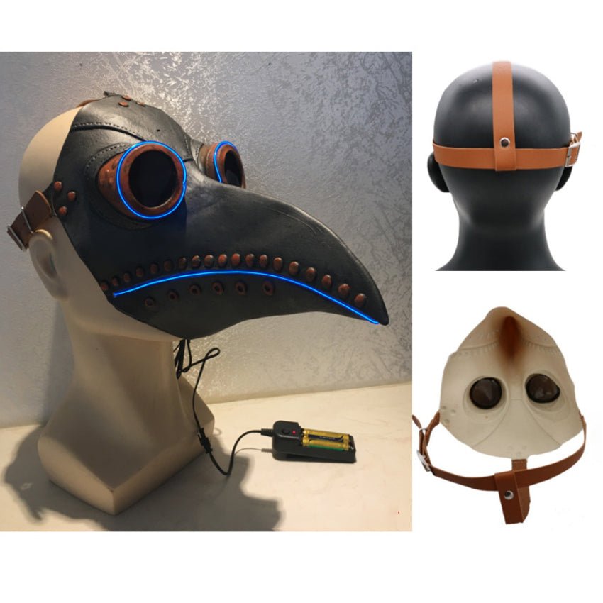 Halloween Bird Doctor LED Glowing Party Mask - InstaWOW Shop