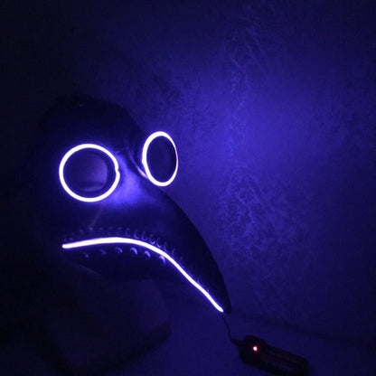 Halloween Bird Doctor LED Glowing Party Mask - InstaWOW Shop