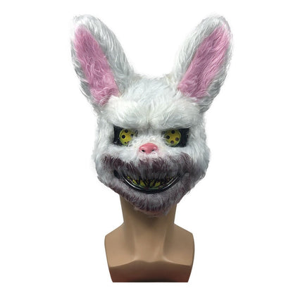 Halloween Mask Vibrato The Same Style Masquerade Bloody Bunny Mask - InstaWOW Shop