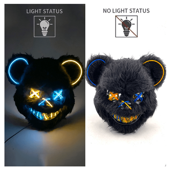 Halloween Mask Vibrato The Same Style Masquerade Bloody Bunny Mask - InstaWOW Shop