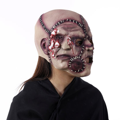 Halloween Three - sided Grimace Horror Mask Cosplay Mask Party Scary Mask Prop - InstaWOW Shop