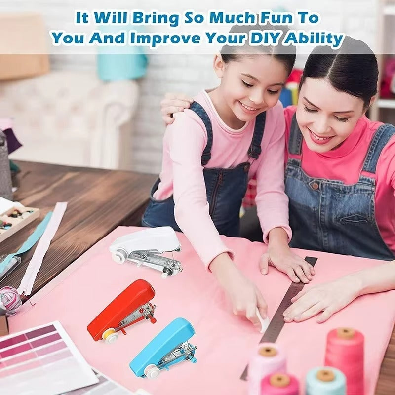 Portable Handheld Manual Sewing Machine