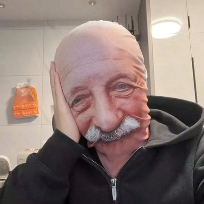 Ultra-Realistic Old Man Prank Mask