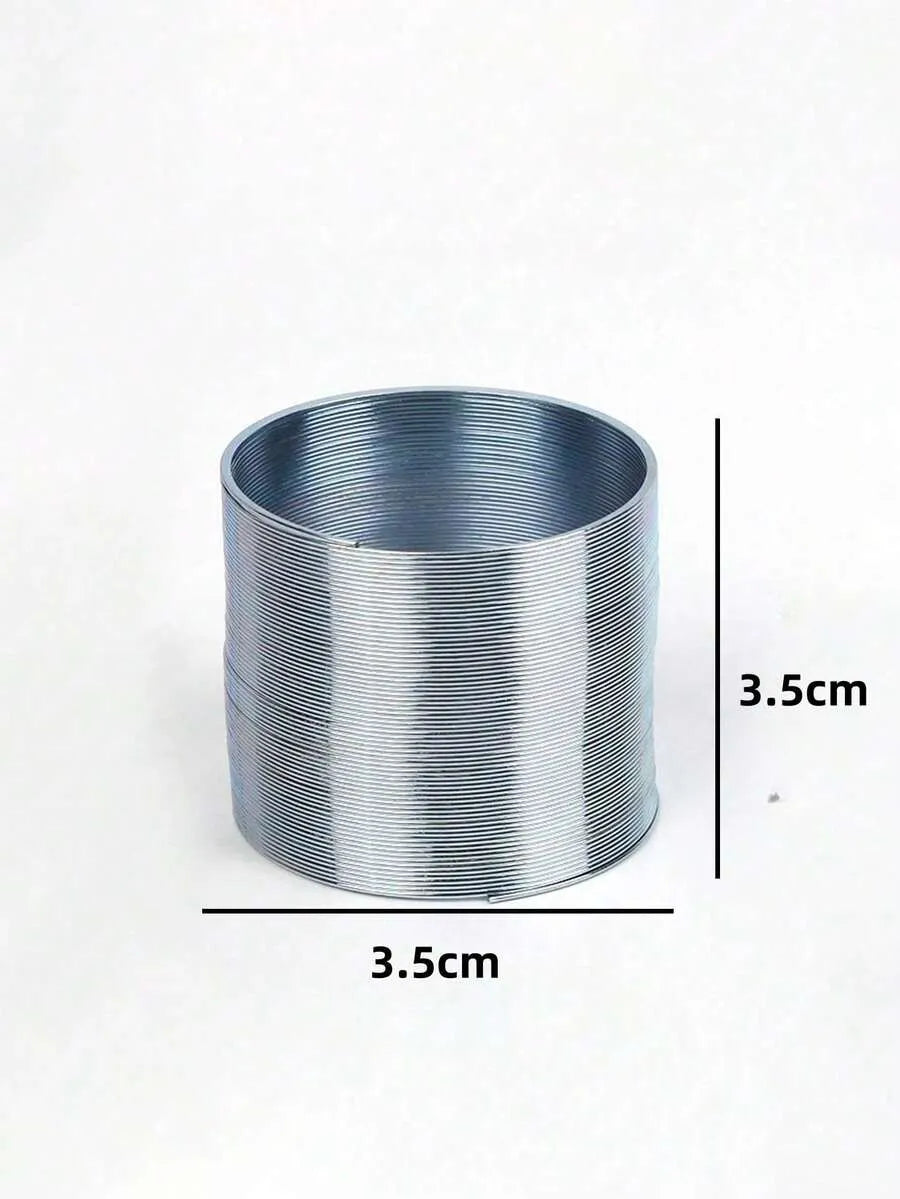 Mini Metal Rainbow Spring Slinky Toy Fidget