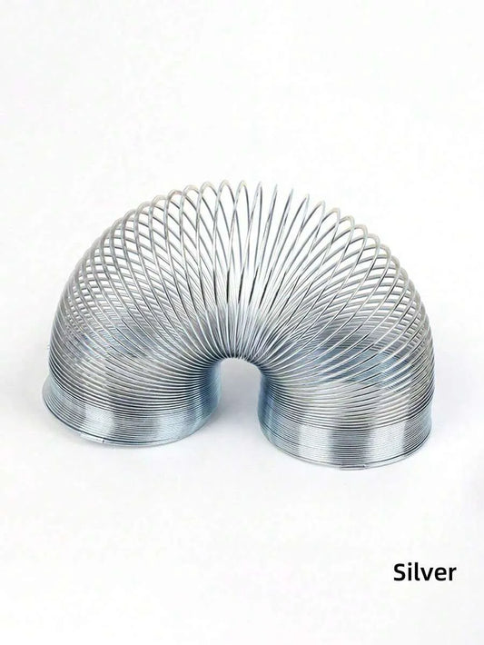 Mini Metal Rainbow Spring Slinky Toy Fidget