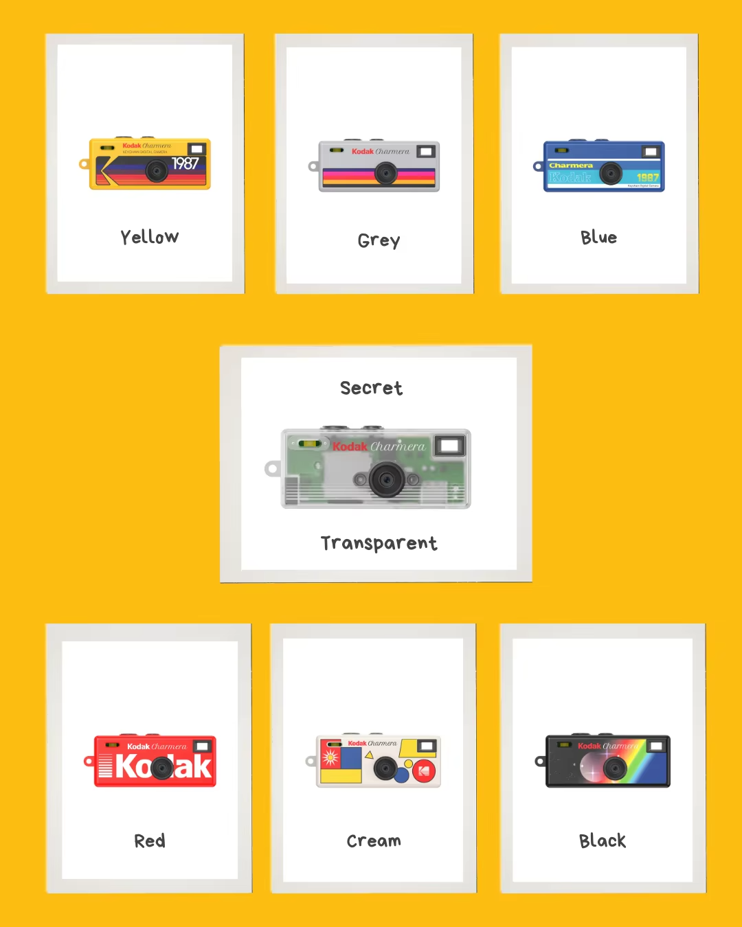 KODAK CHARMERA Keychain Camera (Blind Box)