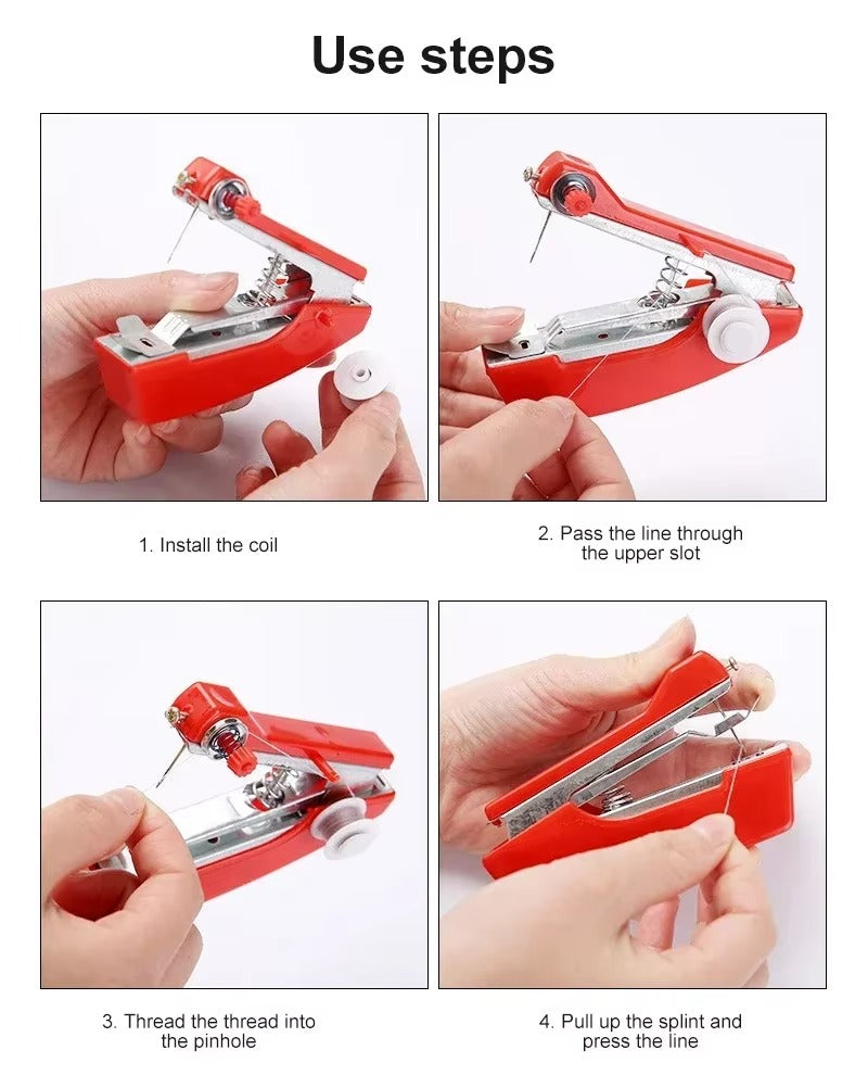 Portable Handheld Manual Sewing Machine