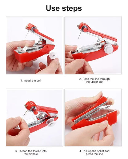 Portable Handheld Manual Sewing Machine