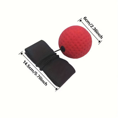 Boxing Reaction Speed Ball with Headband