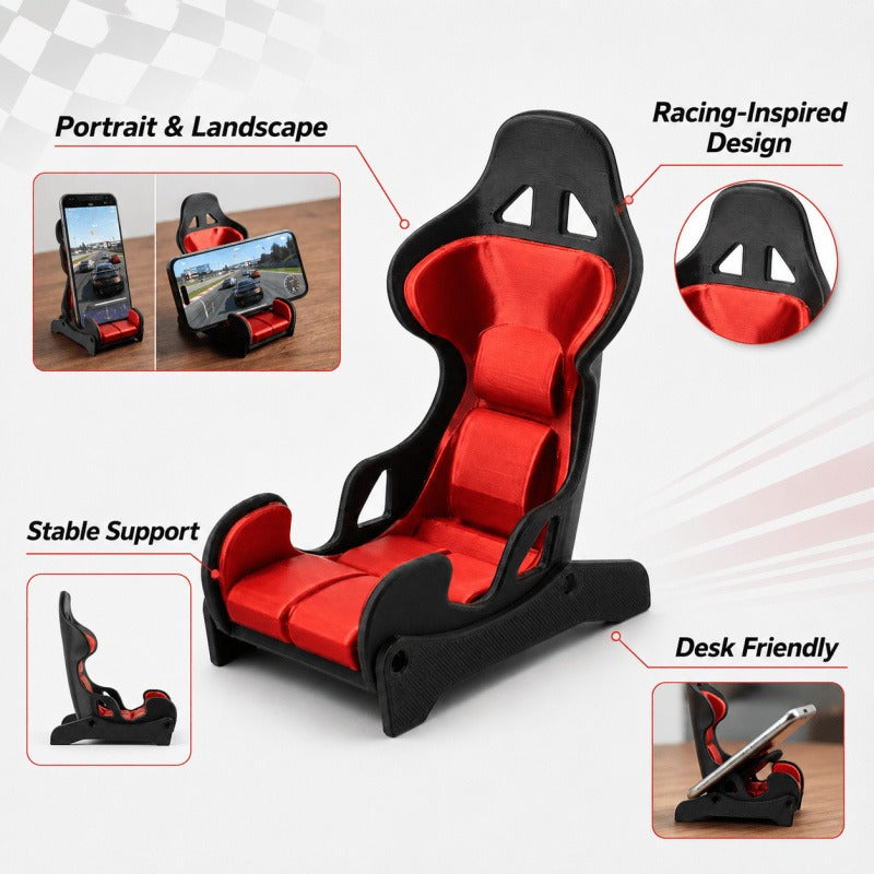 Cool Racing Seat Phone Stand