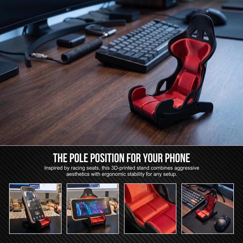 Cool Racing Seat Phone Stand