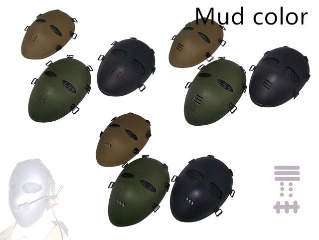 Killer Mesh Full Face Protective Mask Tactical Skull Outdoor Combat Protective Mask - InstaWOW Shop