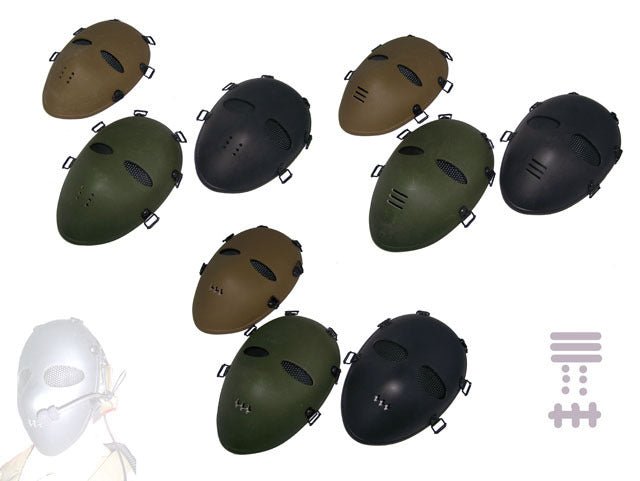 Killer Mesh Full Face Protective Mask Tactical Skull Outdoor Combat Protective Mask - InstaWOW Shop