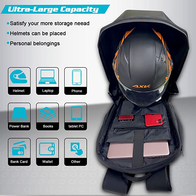 LED Knight Backpack, Laptop Bag Motorcycle Riding Backpack - InstaWOW Shop
