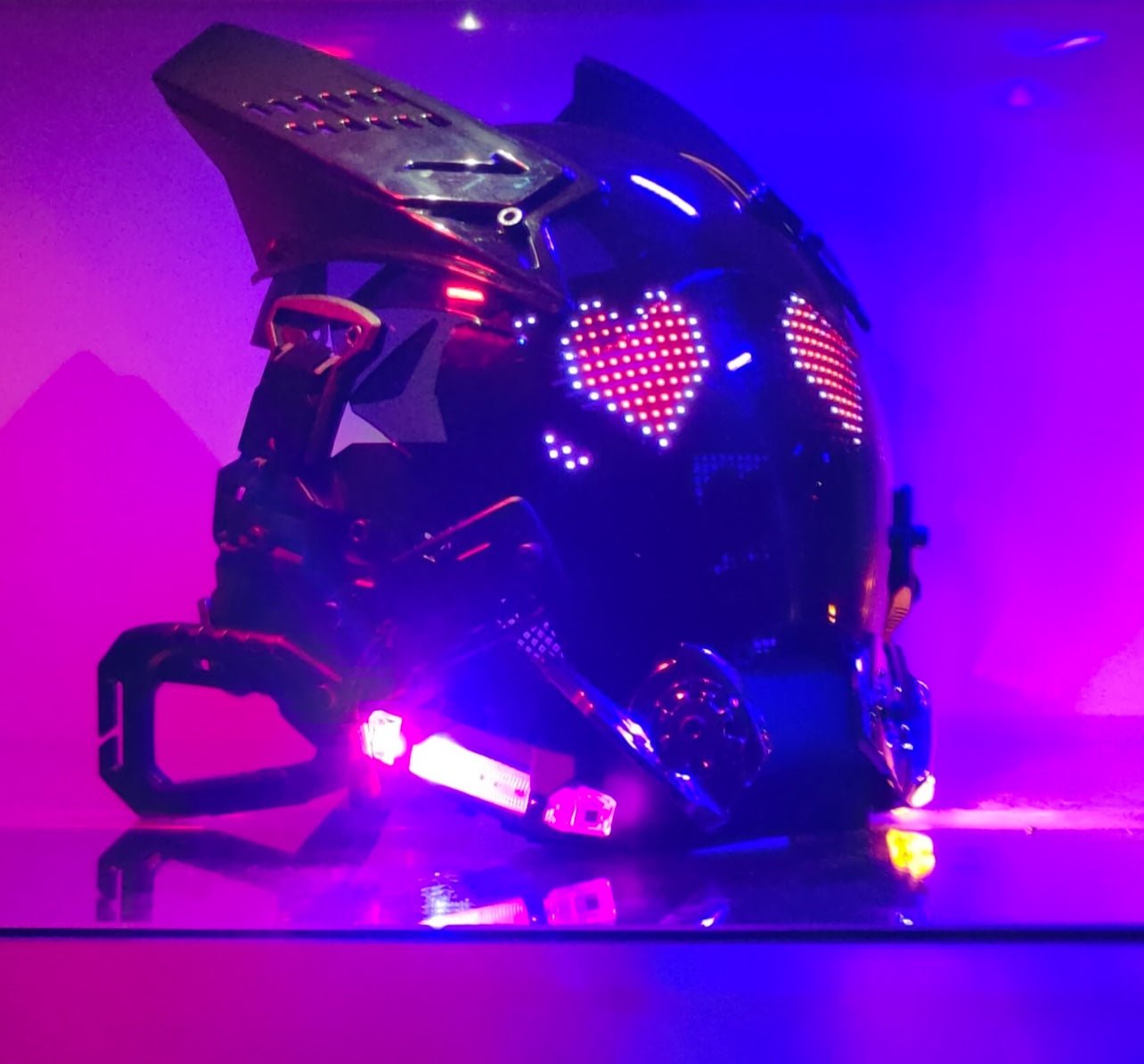 Luminous Helmet Mask Technology Sense - InstaWOW Shop