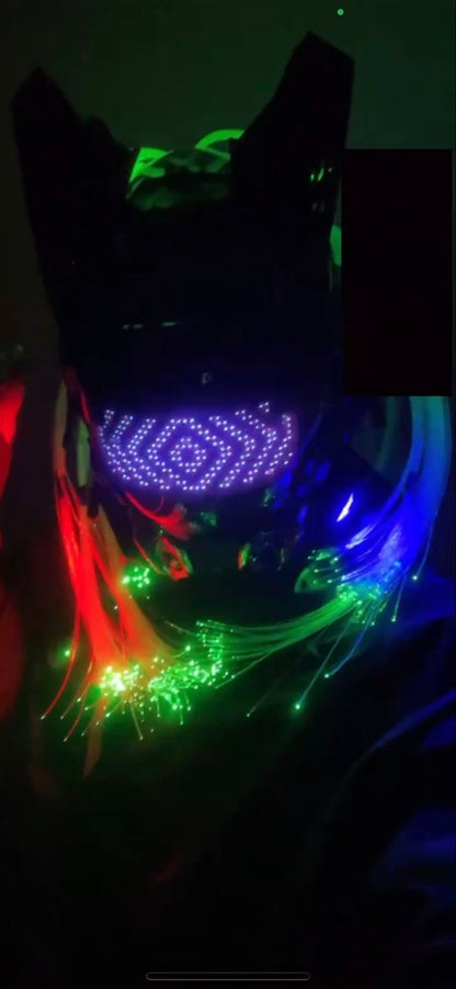 Luminous Helmet Mask Technology Sense - InstaWOW Shop