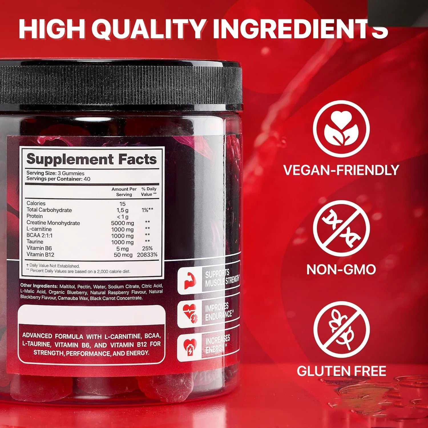 Muscle Boost Gummies - InstaWOW Shop
