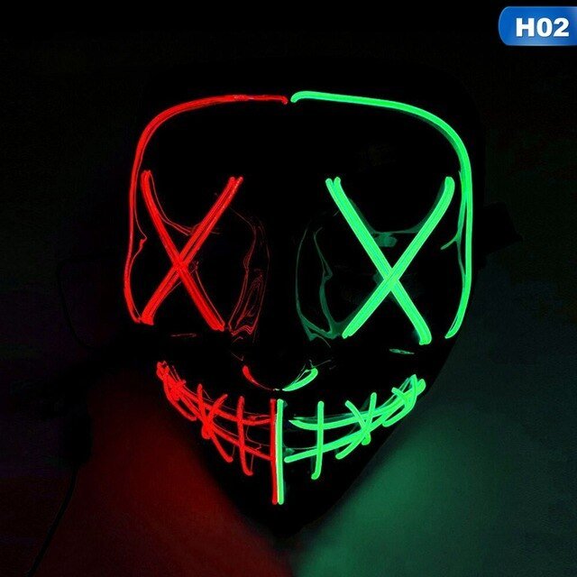 Purge LED Colored Mask - InstaWOW Shop