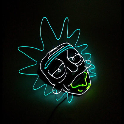 Rick and Morty LED Luminous Mask - InstaWOW Shop