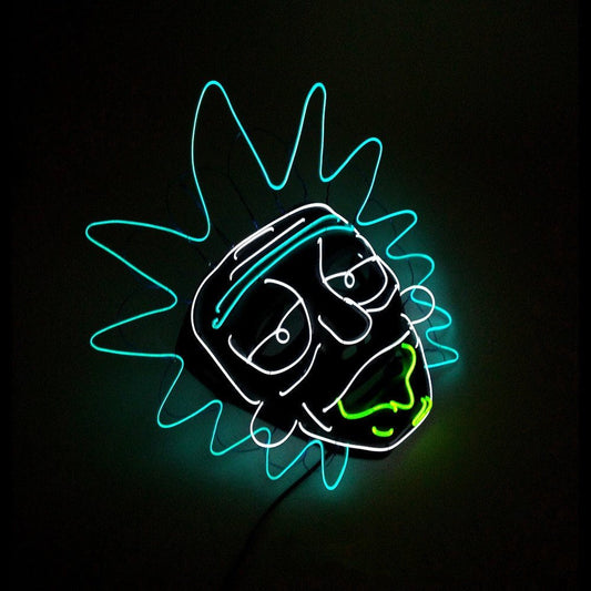Rick and Morty LED Luminous Mask - InstaWOW Shop