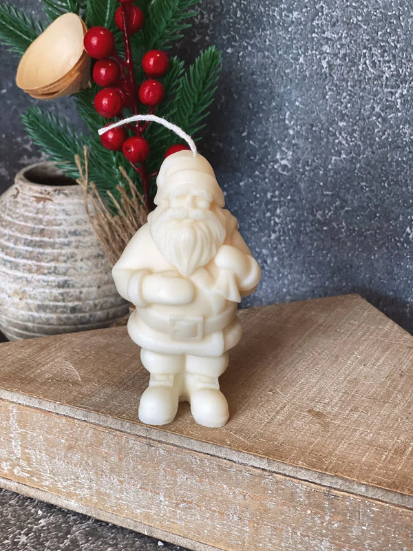 Santa Candles for Xmas Gifts