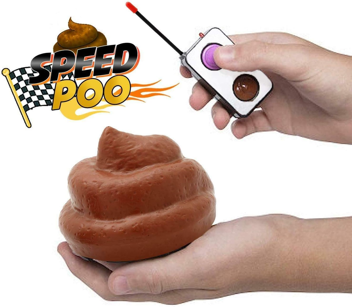 Speed Poo, Remote Control Poo with Fart Sound - InstaWOW Shop