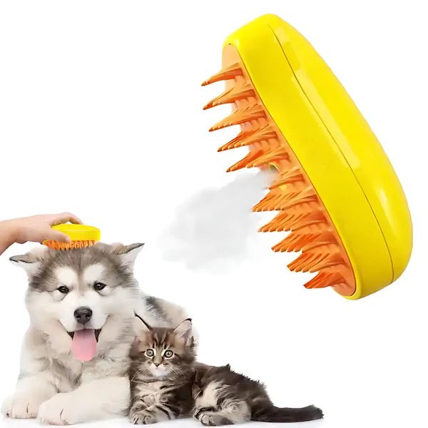 Steamy Pet Brush for Cats & Dogs - InstaWOW Shop