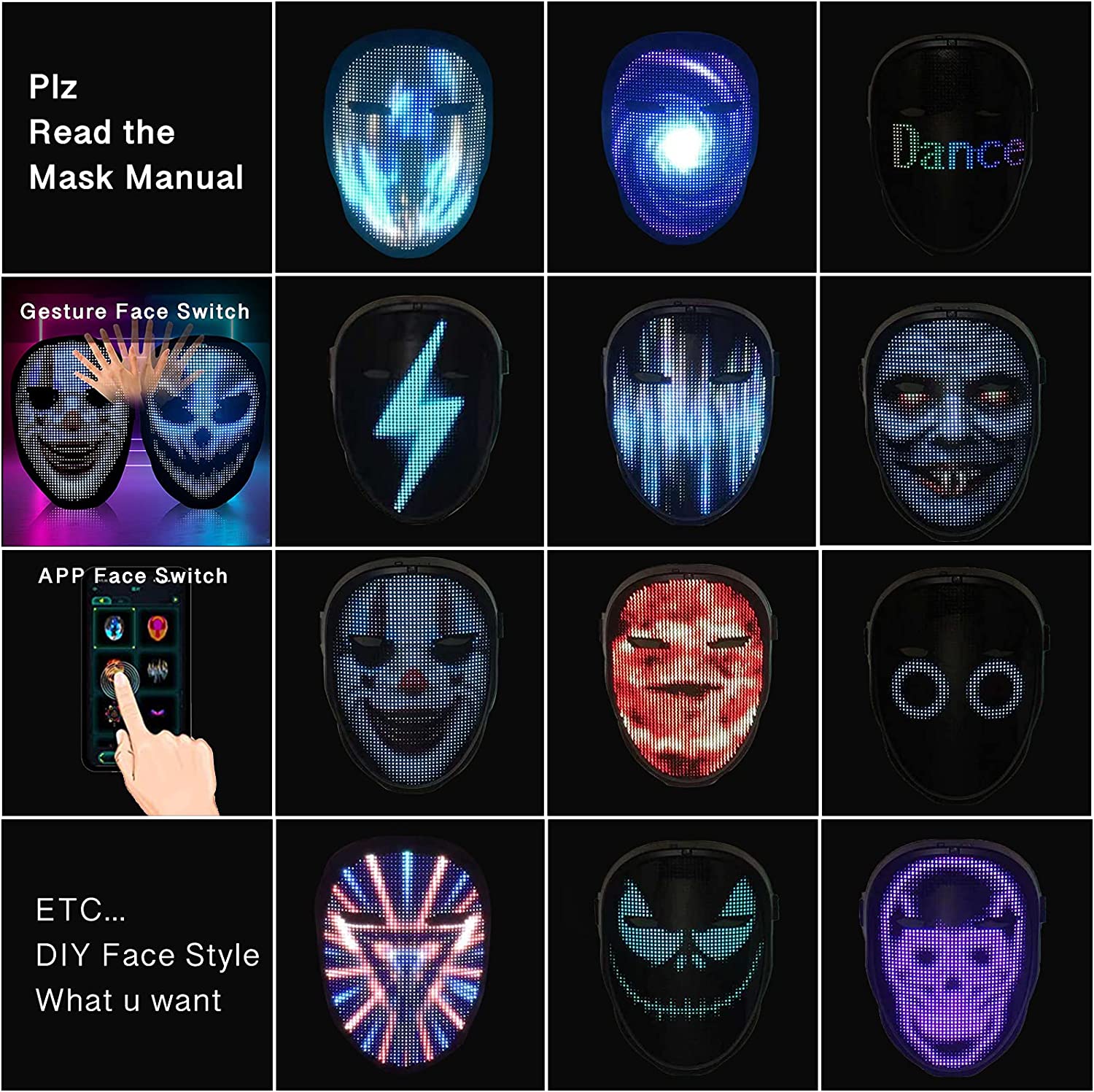 The Devil's Plan LED Mask - InstaWOW Shop