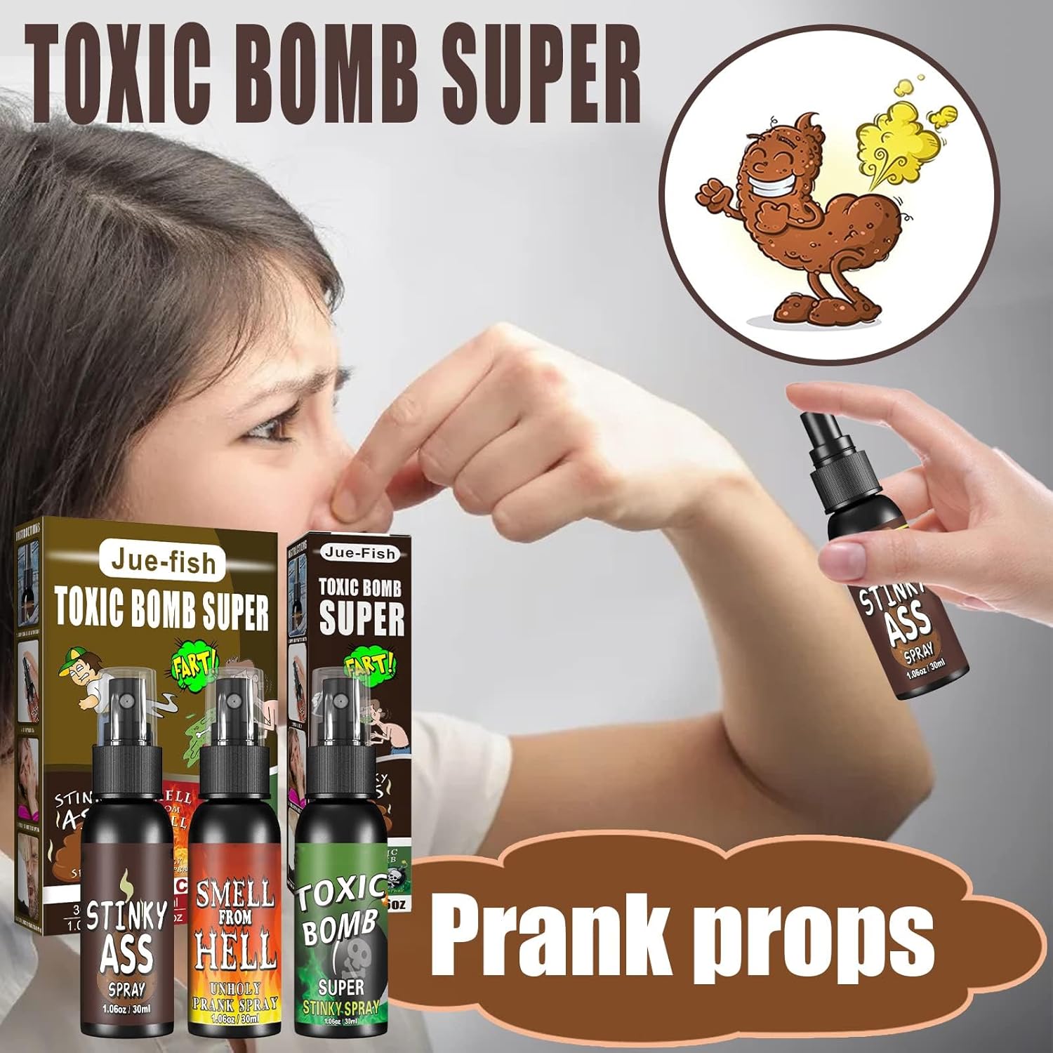 Toxic Smells Pack of 3 - InstaWOW Shop