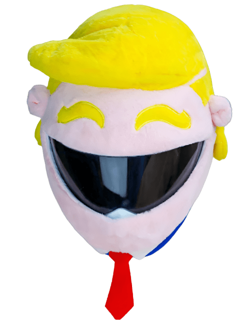 Trump Motorcycle Helmet Funny Cover - InstaWOW Shop
