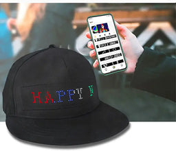 Glow LED App Mobile Control Cap - Baseball hat - PXL Stores