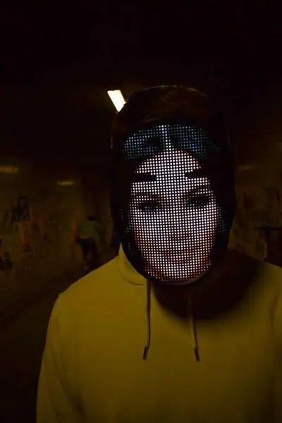 BoyWithUke LED Mask | Light Up Mask for Parties, Cosplay & TikTok Viral ...