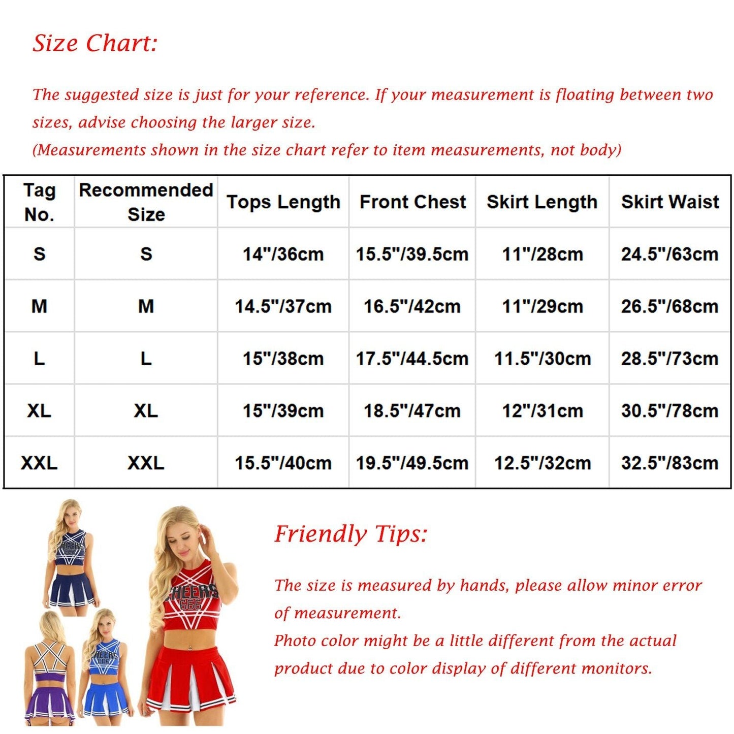 Cheerleader Costume Set - InstaWOW Shop