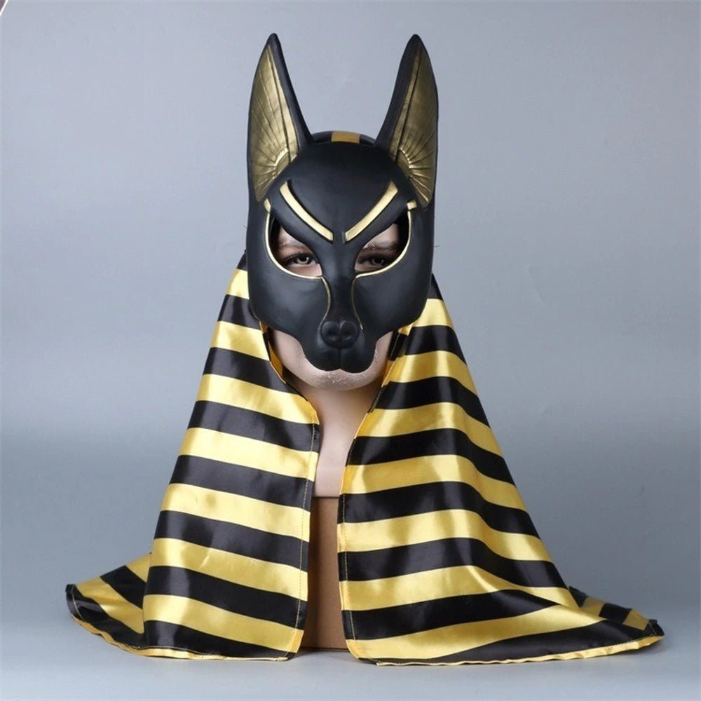 Egyptian Anubis Cosplay Mask Wolf Head - InstaWOW Shop