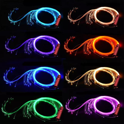 LED Fiber Optic Whip - 360° Swivel Pixel Rave Whip Toy - InstaWOW Shop