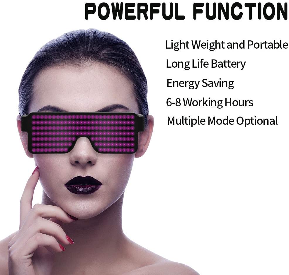 LED Glasses Non - App Control - InstaWOW Shop