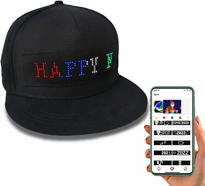 Mr.Bogie Glow LED App Mobile Control Cap - InstaWOW Shop