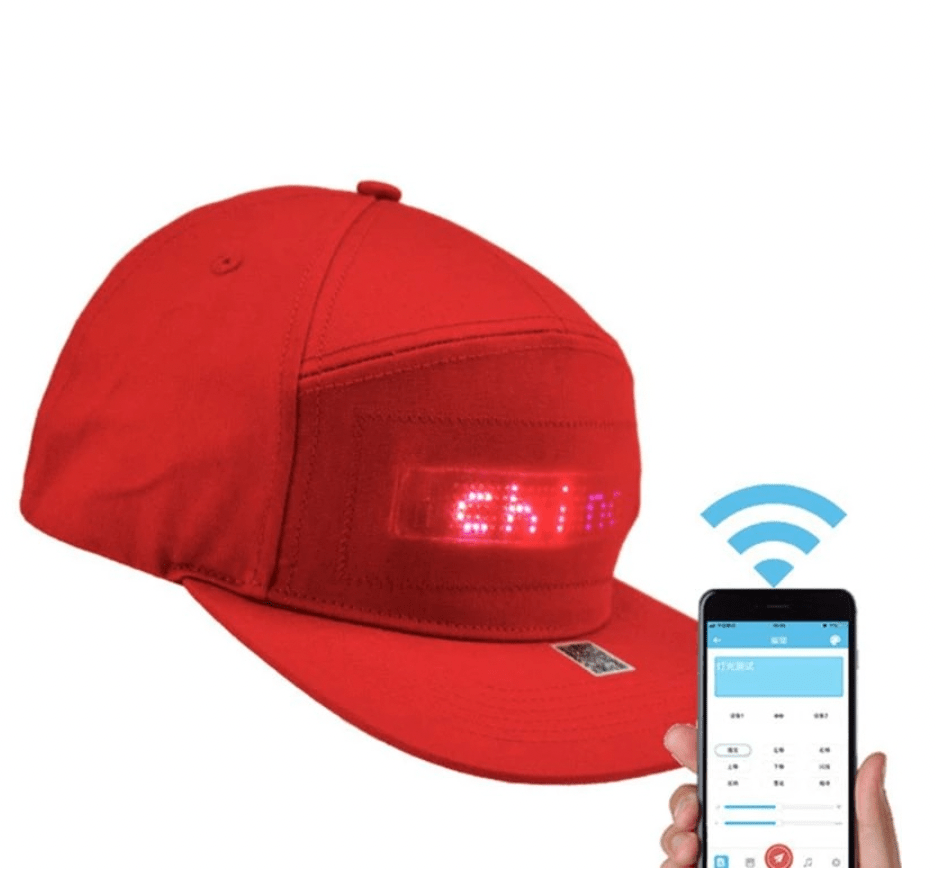 Mr.Bogie Glow LED App Mobile Control Cap - InstaWOW Shop