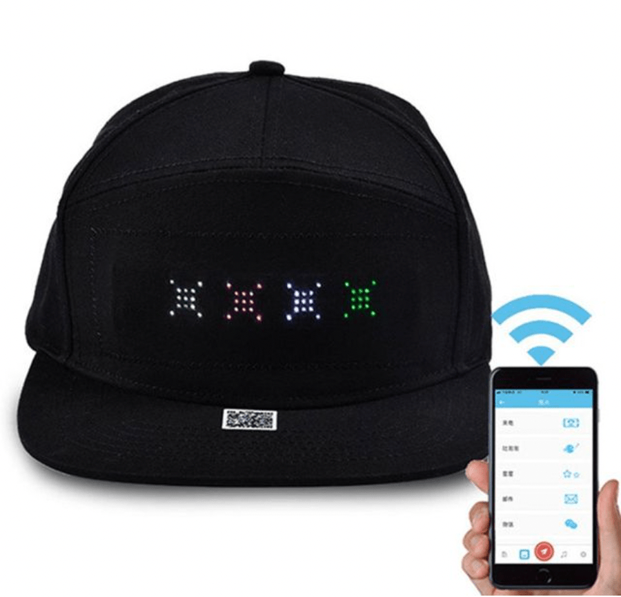 Mr.Bogie Glow LED App Mobile Control Cap - InstaWOW Shop
