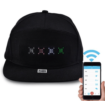 Mr.Bogie Glow LED App Mobile Control Cap - InstaWOW Shop