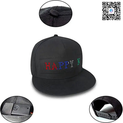 Mr.Bogie Glow LED App Mobile Control Cap - InstaWOW Shop